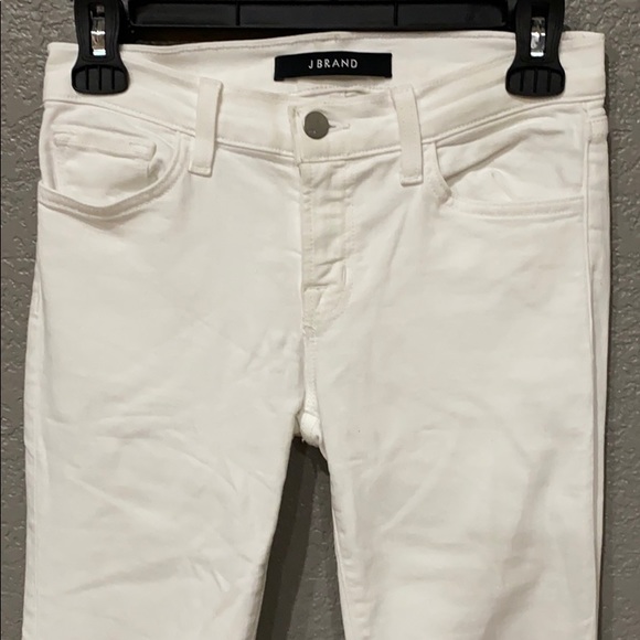 JBrand white skinny stretch jeans size 25 - Picture 7 of 11